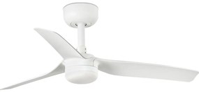 FARO 33820WT-1TW - Wentylator LED ściemnialny MINI PUNT S LED/10W/230V, biały, śr. 90 cm WT+DO