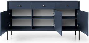 Komoda MONDO 154 cm do Salonu Sypialni Odcienie granatowego
