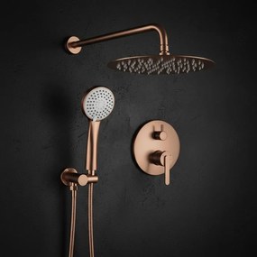 Zestaw natryskowy podtynkowy Rea Ontario Miedź Szczotkowana + BOX
