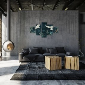 Obraz - Dwa gołębie (125x70 cm)