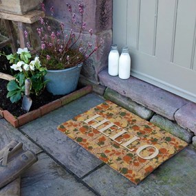 Wycieraczka z włókna kokosowego 40x60 cm Hello Floral – Artsy Doormats