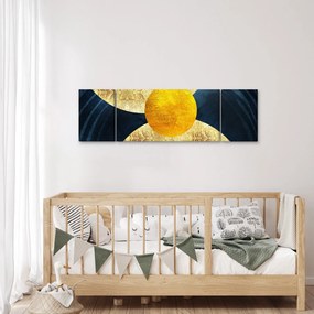 Obraz - Koła (170x50 cm)