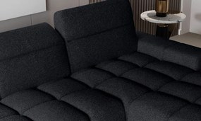 Narożnik GIANO S układ L Prawostronny z elektryczną regulacją siedziska w ktaninie AUSTIN 21 WERSAL