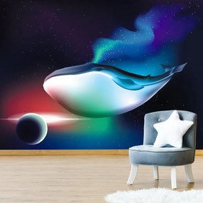 Fototapeta - Kosmiczny wieloryb (196x136 cm)