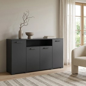 Komoda ALBANO 160 cm do Salonu Sypialni Czarny