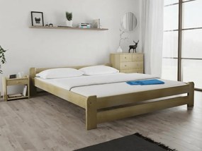 Łóżko Emily 160 x 200 cm, sosna Stelaż: Ze stelażem listwowym rolowanym elastycznym, Materac: Materac Sommera