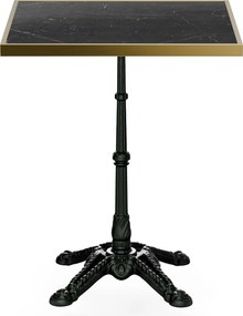 Blumfeldt Patras Lux stolik bistro marmurowy blat 60 x 60cm