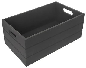 Orion Skrzynka drewniana, antracytowy, 26 x 16 x 11 cm, S