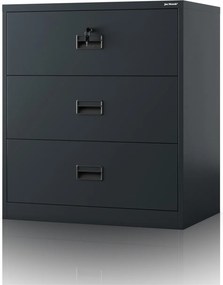 Szafa kartotekowa metalowa antracytowa: SARA XL V3, 900 x 1020 x 600 mm