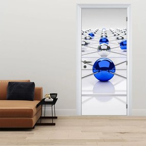 Fototapeta na drzwi - Połączone sfery (95x205cm)