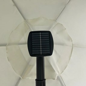 Avenberg Duży parasol z regulacją nachylenia Sunny LED 300, beżowy