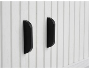 Biały stolik w dekorze dębu 60x120 cm Nola – Unique Furniture
