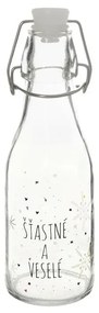 Butelka Orion z zamknięciem klipsowym Snowflakewhite, 0,16 l, 160 ml