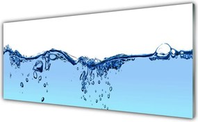 Panel Szklany Abstrakcyjna Głębia Błękitu