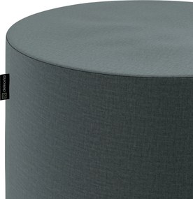 Puf Barrel kolor zielony tkanina welwetowa