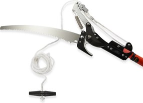 Teleskopowa piła z nożycami MOREL, 2,6m, pomarańczowa Gardebruk