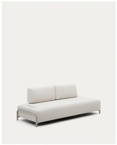 Beżowa sofa modułowa z tkaniny szenilowej 232 cm Compo – Kave Home