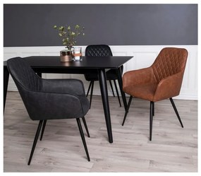 Zestaw 2 brązowych krzeseł House Nordic Harbo