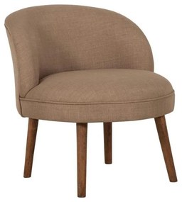 Fotel dziecięcy KUNI brązowy