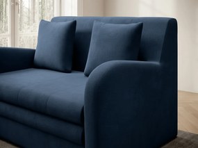 Rozkładana sofa dwuosobowa ARIO NUBE, ciemnoniebieska