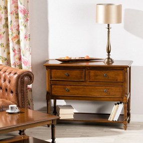 Komoda Charlie 3 szuflady, brown
