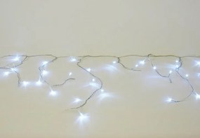 Świąteczny świetlny deszcz - 11,9 m, 600 LED, zimna biel