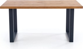 Industrialny stół Perez z rozkładanym blatem