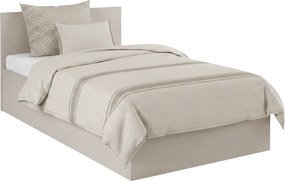 Łóżko SOFIA 140 x 200 cm, kaszmirowy beżowy Stelaż: Bez stelaża, Materac: Bez materaca