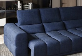 Narożnik LAGOS z elektrycznym wysuwem i regulowanymi zagłówkami WERSAL