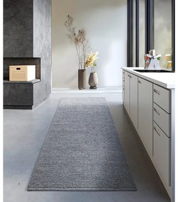 Szary wełniany chodnik tkany ręcznie 80x200 cm Francois – Villeroy&amp;Boch