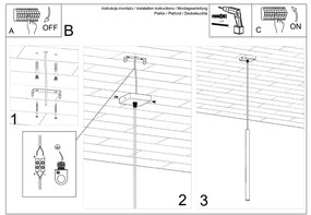 Lampa wisząca PASTELO 1 ochra czerwona SOLLUX  LIGHTING