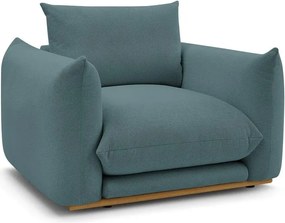 Niebieski fotel Ernest – Bobochic Paris