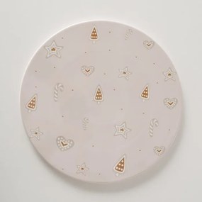 Płaska patera ceramiczna BAKERY, Ø30 cm