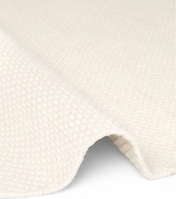 Kremowy wełniany okrągły dywan tkany ręcznie ø 160 cm Lyon Beans – Elle Decoration