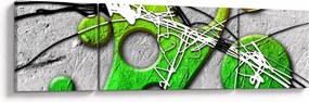 Abstrakcyjny obraz (170x50 cm)