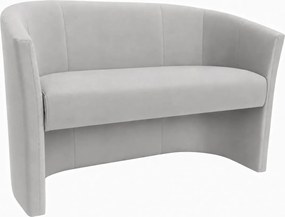 Sofa CLUB tapicerowana : Kolor tkaniny - VELVET - MG39, Typ tkaniny - Velvet