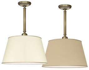 Zwis mosiężny z abażurem LB-S1B