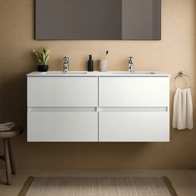 Biała wisząca szafka pod umywalkę 120x55 cm Eurovit+ – Ideal Standard