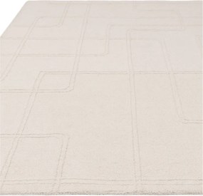 Kremowy wełniany dywan tkany ręcznie 160x230 cm Ada – Asiatic Carpets