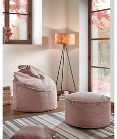 Różowy worek do siedzenia Wilma – Kave Home