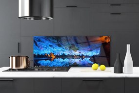 Panel Szklany Blask w Lodowej Grocie