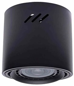 LAMPA SUFITOWA TUBO BLACK 1xAR111 (BEZ ŻARÓWKI)