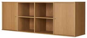 Niska komoda wisząca w dekorze dębu 176x61 cm Mistral – Hammel Furniture