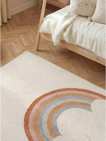 Kremowy bawełniany dywan dziecięcy odpowiedni do prania/tkany ręcznie 140x200 cm Snuggle Petite – Hanse Home