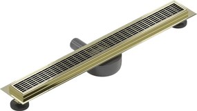 Mexen Flat 360° M33 odpływ liniowy obrotowy 60 cm, złoty - 1533060-40