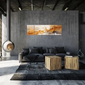 Obraz - Złota tekstura (170x50 cm)