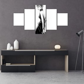 Obraz - Ilustracja mody (125x70 cm)
