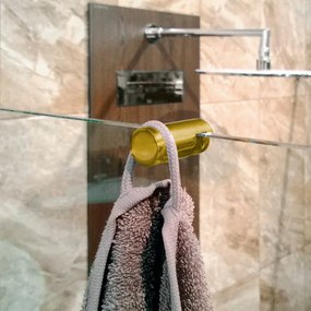 Wiszący haczyk z mosiądzu w kolorze matowej czerni – Sapho