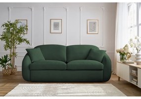 Zielona rozkładana sofa 235 cm Cezanne – Bobochic Paris