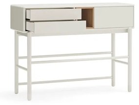 Biała konsola 35x120 cm Corvo – Teulat